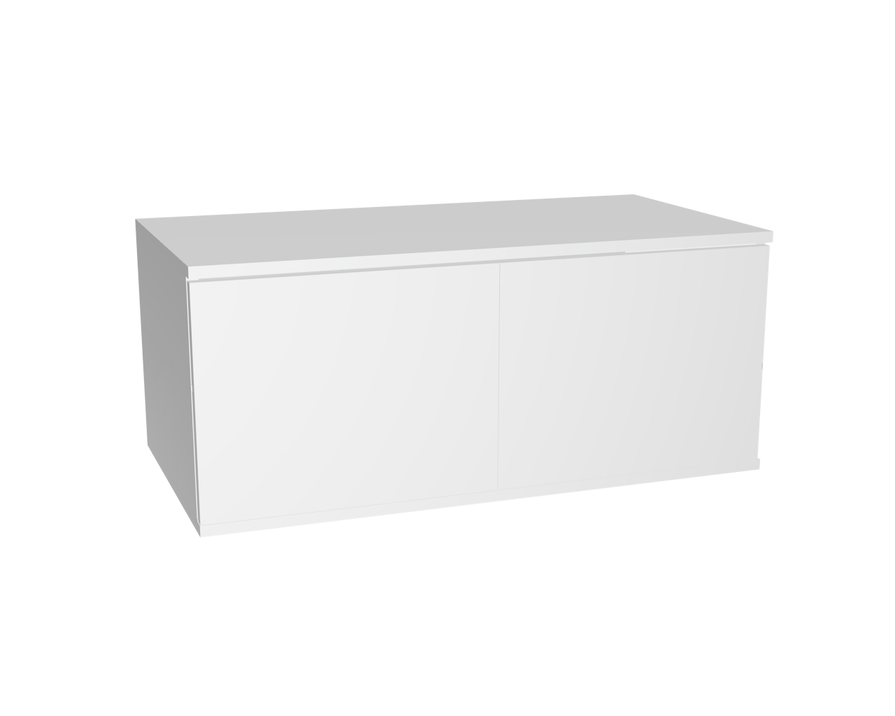 Schrankelement mit Türen | Weiß