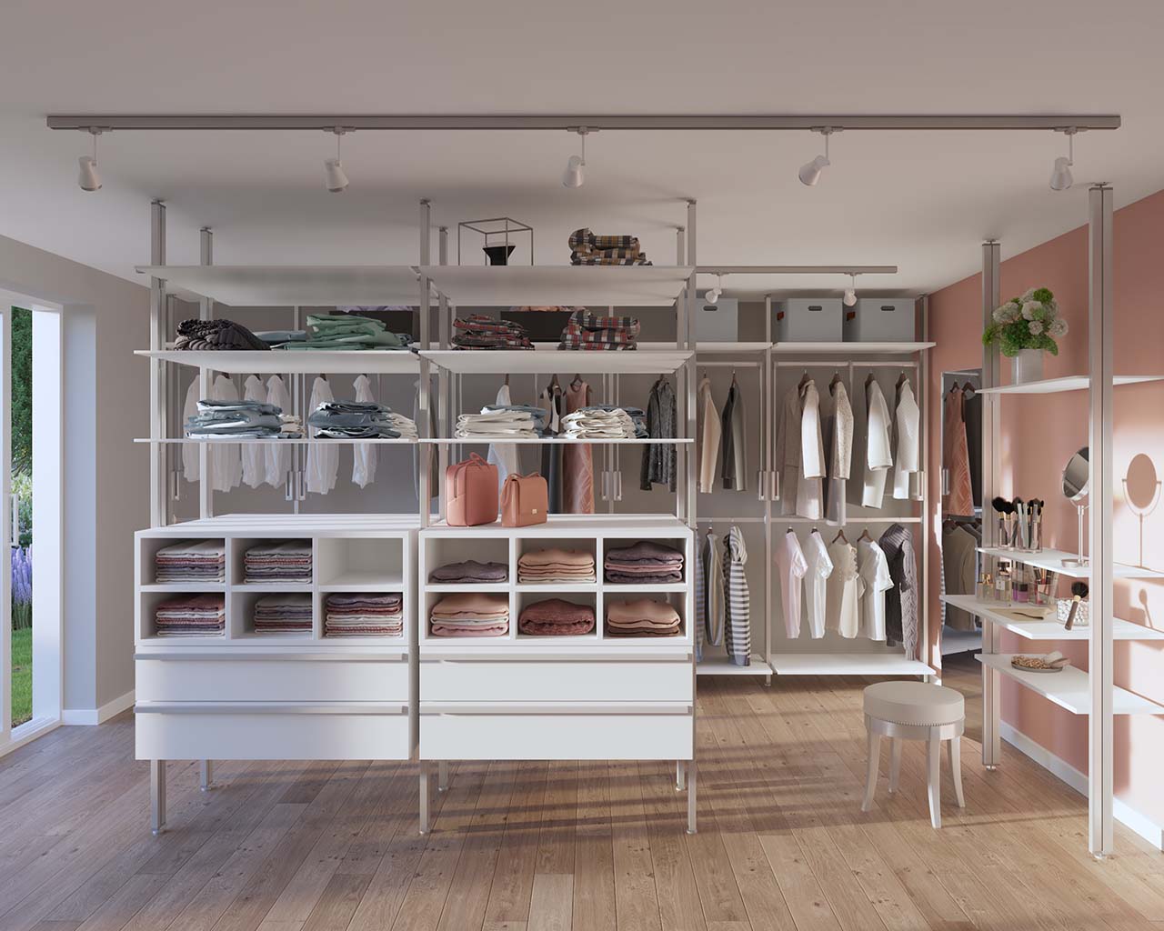 begehbarer kleiderschrank nach maß | frank schranksysteme