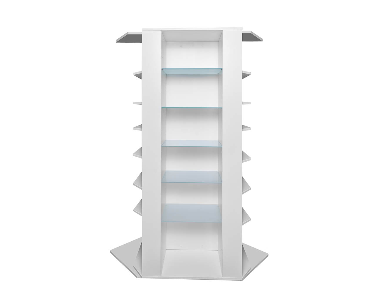 1 Set = 2 St. Glasböden für Eckrondell