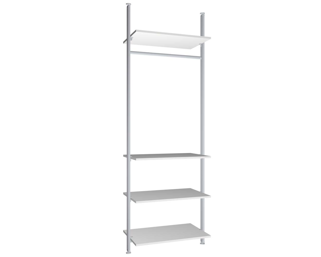 Modul 3 - Regalsystem Boden-Decken-Montage