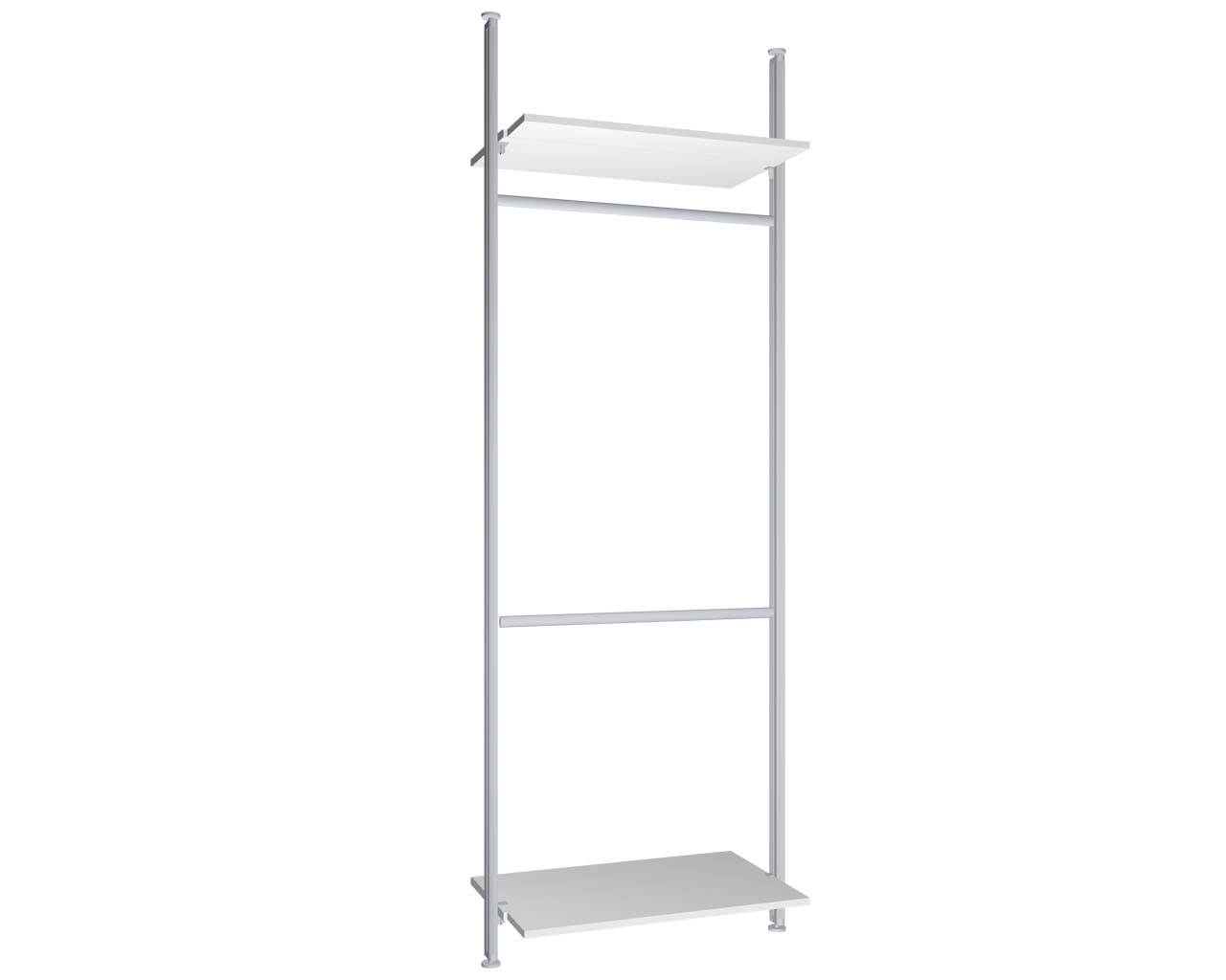 Modul 2 - Regalsystem Boden-Decken-Montage