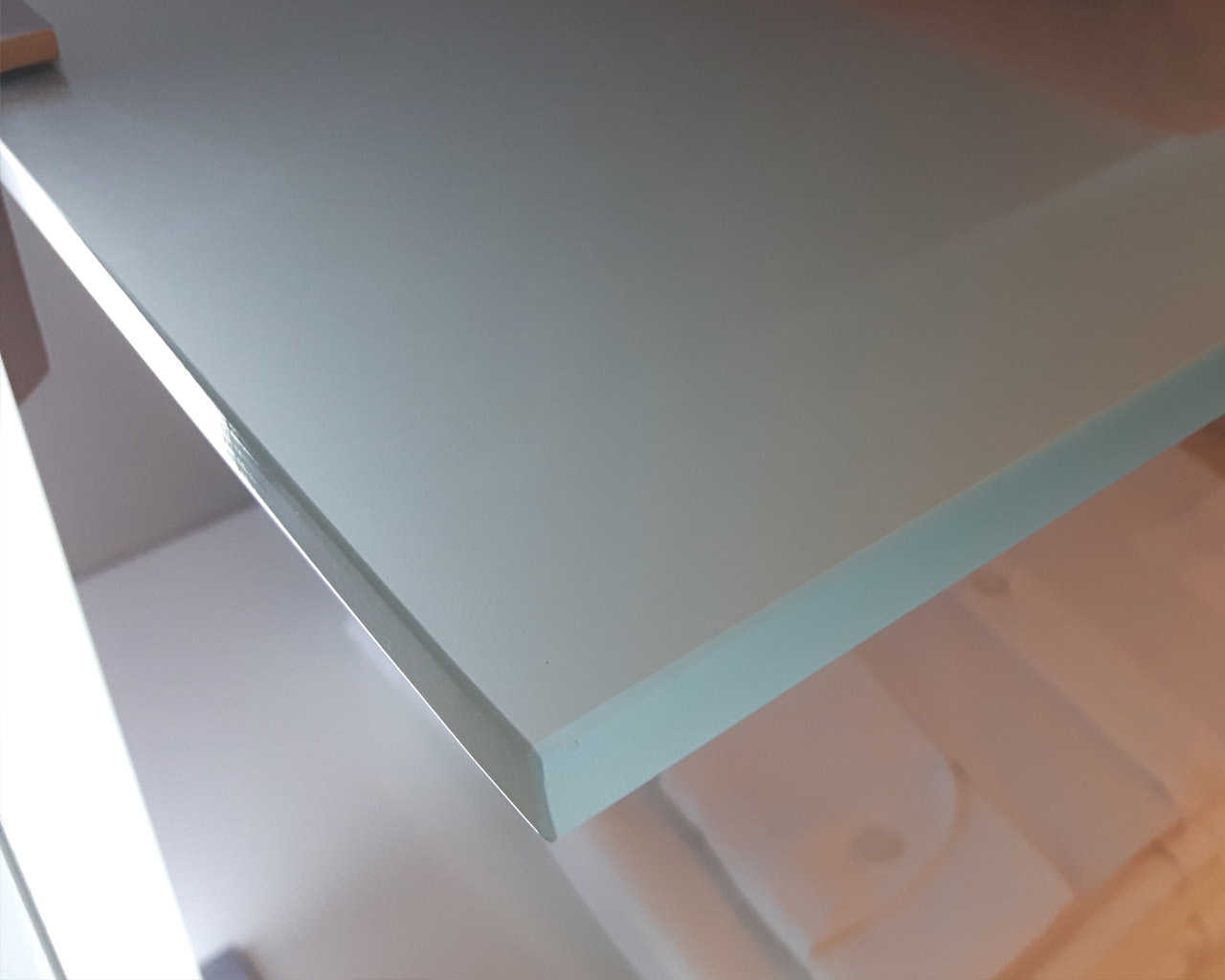 Glasmuster ESG satiniert PREMIUM 300x200x10 mm