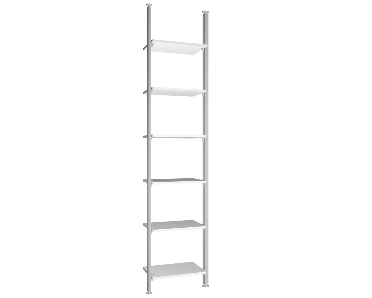 Modul 5 - Regalsystem Boden-Decke BxHxT 57,5x295x36cm