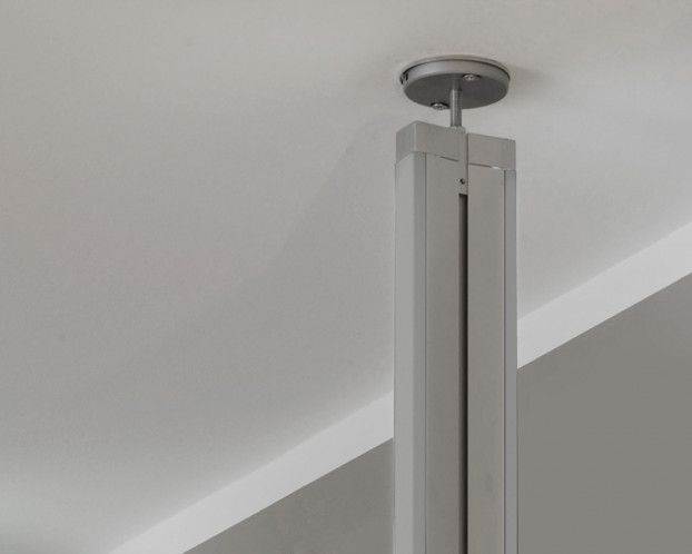 1tlg. Boden-Decken-Profil für Ankleidezimmer Länge 297 cm
